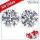 1.00 Ct.tw D Si2 Two Matching Round Diamonds Set 5.1 Mm Cvd Lab Grown 53341295