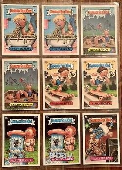 1988 Topps Garbage Pail Kids Os12 Original Series 12 Complete 82 Card Set Binder