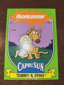 1991 CapriSun Nickelodeon Complete Set (22 Cards) RC Vintage MTV Rugrats Doug MP