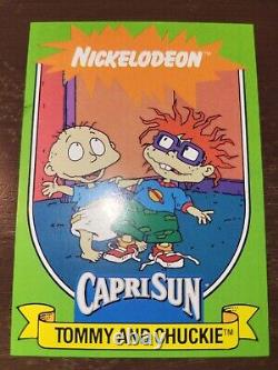 1991 CapriSun Nickelodeon Complete Set (22 Cards) RC Vintage MTV Rugrats Doug MP