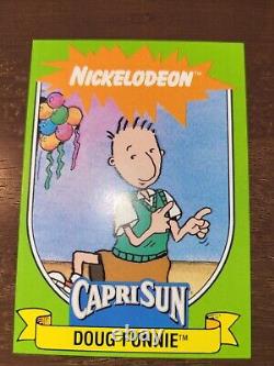 1991 CapriSun Nickelodeon Complete Set (22 Cards) RC Vintage MTV Rugrats Doug MP