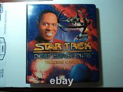 1993 Star Trek Deep Space Nine Two Different. Sets + Chase + Official Binder