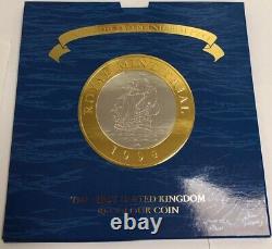 1994 Royal Mint Trial Two-Pound First Bi-Colour Coin Set Rare Collectible Item