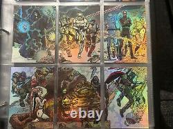 1994 Star Wars Galaxy Topps Series Season Two 2 Etched Foil Chase Set #'s 7-12