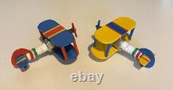 2020 B Plane (Recycle Handmade B Plane Coloured) Set of Two For Collection