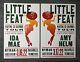 2022-03-16 & 17 Hatch Show Print Poster Little Feat Two Poster Set @ Ryman Aud