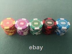 500pc Betfair Poker Set Clay Poker Chips 14g Rare