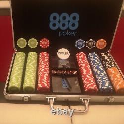 888 Poker Set 300pc Numbered