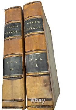 A Narrative of Captain Cook's Three Voyages (1842) Two Volume Set