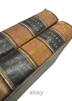 A Narrative of Captain Cook's Three Voyages (1842) Two Volume Set