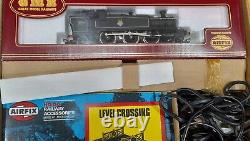 Airfix Gmr Auto Coach Set 61xx Br Praire Tank Coaches Level Crossing Train Set