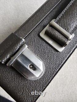 Alfred Dunhill London Bourdon Carbon Fibre Poker Set Leather Case Complete