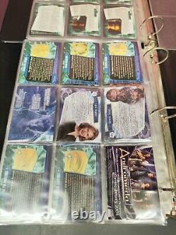 Andromeda Trading Cards In Binder Autographs, Piecework Two Folders