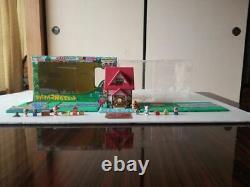 Animal Crossing Let's make a forest Two-story house Figure dool set vintage rare