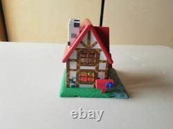 Animal Crossing Let's make a forest Two-story house Figure dool set vintage rare