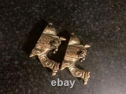 Antique Camel Brass set of two