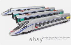 Arnold ETR610 SBB-CFF complete 7-car set ex-Cisalpino Livery, HN2470 & HN3503