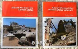 Aviation Archaeology Books Aircraft Wrecks of Western States Set of Two Volumes