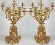 Bronze Leuchter Paar Ca. 76cm Gilt Bronze Candelabra Set Of Two With Medusa Masks