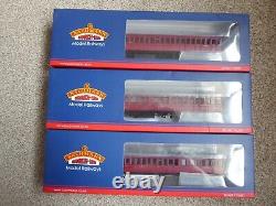 Bachmann 3 Coach Birdcage Set BR Crimson