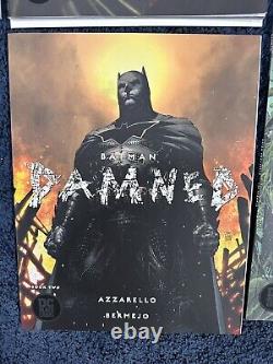 Batman Damned #1-3 Complete Set First Printings Plus Two Variants