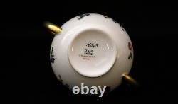Bernardaud Limoges, porcelain tea set for two, France, 20th century