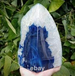 Blue Agate Crystal Bookends (Set Of Two) 5.73kg