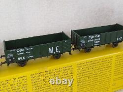 Brawa HO 0493 Diesel Shunter 0-4-0 DR Class KO1 With Two Freight Wagons Set