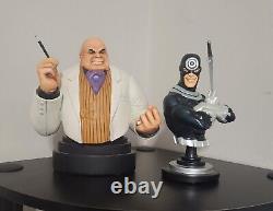 Bulleye and Kingpin Bowen Mini-busts (set of two statues)