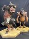 Chronicles Of Narnia 1/6 Statues By Weta Set Of Two Gereral Otmin And Minoboar