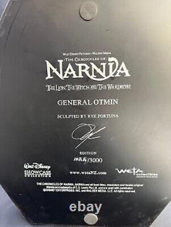 Chronicles of Narnia 1/6 statues by Weta set of two Gereral Otmin and Minoboar