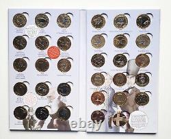 Coin Hunt Royal Mint £2 Two Pound Album Full Set 31 Coins plus Completer