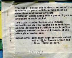 Cops Set Monty Gum (1976) Series 2 Two Vintage Card Box