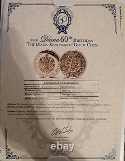 Diana's 60th Birthday Commemorative Coins Collection Diana The People's Princess