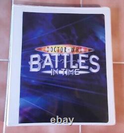 Dr Doctor Who Battles in Time EXTERMINATOR & ANNIHILATOR Two Full Sets 377 Cards