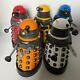 Dr Who Dalek Paradigm Models 5 Piece Set With Two R/c/talking. Unboxed. 5.5 Inch