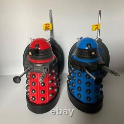 Dr Who Dalek paradigm models 5 piece set with two R/C/Talking. Unboxed. 5.5 inch