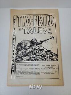 EC Two-Fisted Tales Cover Art Portfolio Set of 24 Russ Cochran 1980