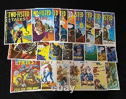 EC Two-Fisted Tales Cover Art Portfolio Set of 24 Russ Cochran 1980