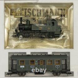 Fleischmann 4901 Bavarian passenger train set of Pt2/3 loco & 3 coaches HO scale