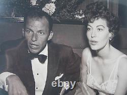 Frank Sinatra and Ava Gardner Original 8 by 10 Two Photo Set 1953 by Frank Worth