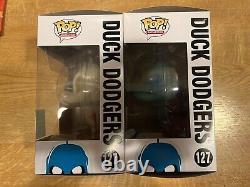 Funko Pop! Duck Dodgers Glow in the Dark SDCC 2016 LE 750, 1500 Set of Two #127