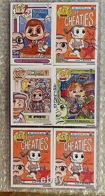 GPK / Toy Con Rare To Two Too Soon Set (#2 of 10) Autographed TOOFY COX NYGMA