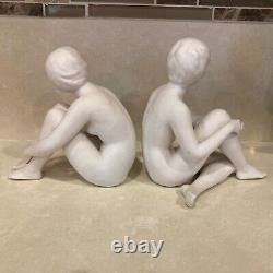 Goebel Set Of Two Young Women figurines West Germany