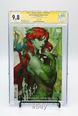 Harley Quinn & Poison Ivy #1 CGC 9.8 SS Artgerm Overlapping Covers (SET OF TWO)