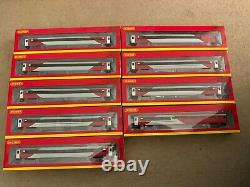 Hornby Mk3 HST Coaches in LNER / Virgin Livery x 9 Complete Set OO Gauge