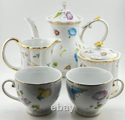 I. Godinger Co. Primavera Two Person Tea Set