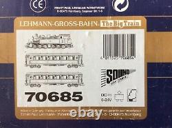 LGB 70685 Orient Express Train Set Pack Loco And Two Coaches G Scale