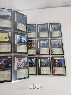 LOTR TCG The Two Towers Complete 365 Card Base Set Non Foil Binder