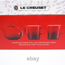 Le Creuset TEA FOR TWO pot & mug (2 pieces) set kitchen tableware goods